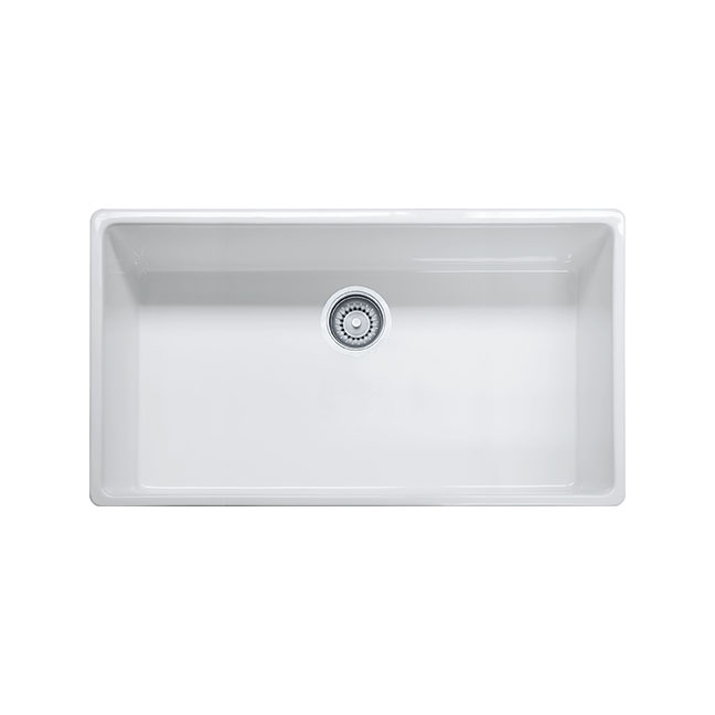 FIRECLAY APRON FRONT SGL 36CAB