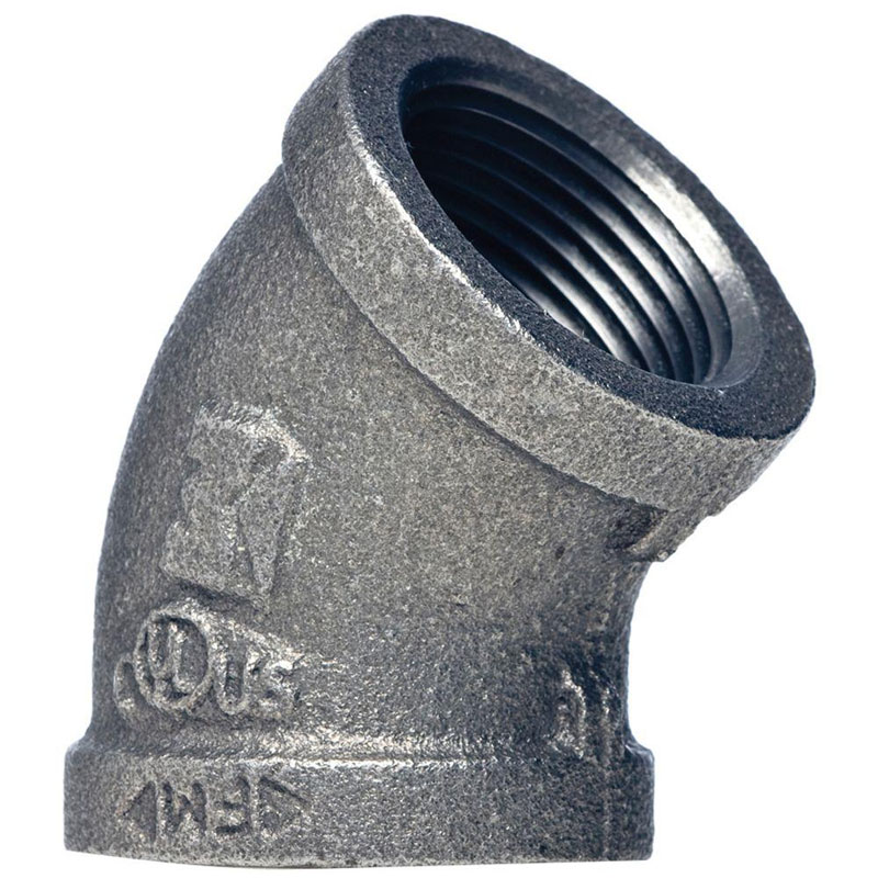 3/8 GALV 45 ELBOW