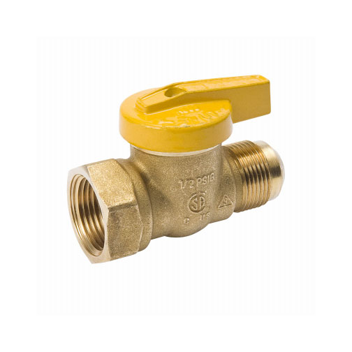 1 GAS BALL VALVE AGA 2 PC
