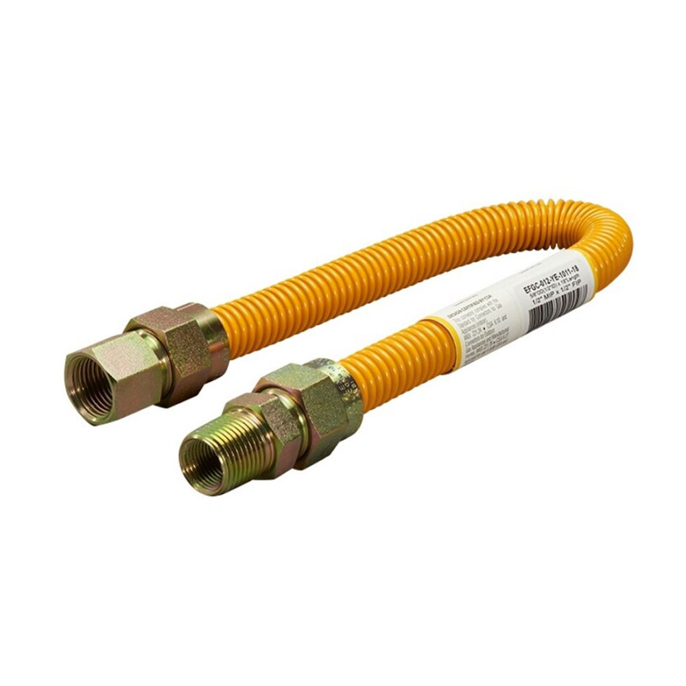3/4FIP X 24 SS GAS CONN 7/8 OD