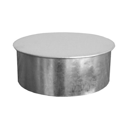 5 Galv Tee Cap 26 Gauge