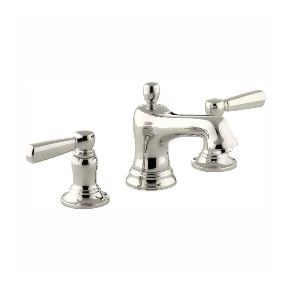 Kohler K-10577-4-SN Bancroft Widespread Lavatory Faucet Vibrant Polished Nickel