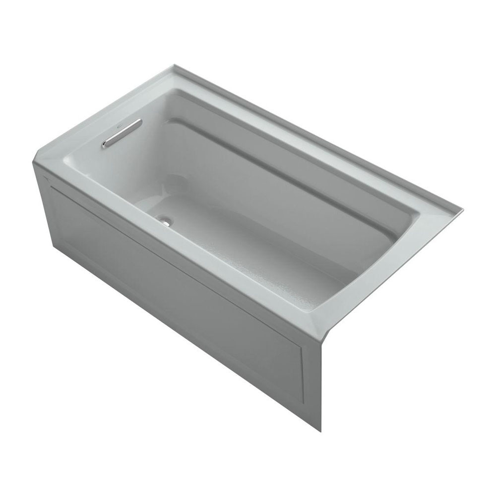 KOHLER  K-1123-LA-7 Archer 5' Soaker Bathtub with Comfort Dep