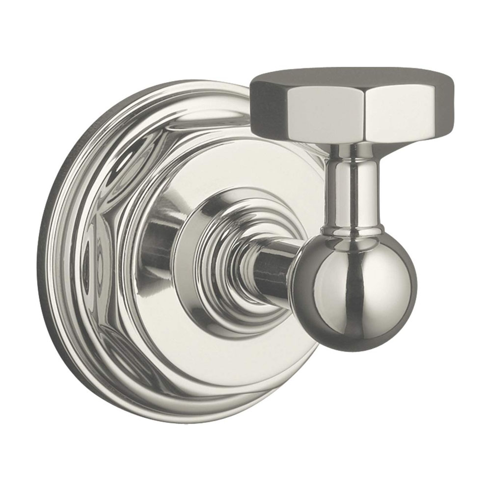 Kohler K-13113-CP Pinstripe Robe Hook Polished Chrome