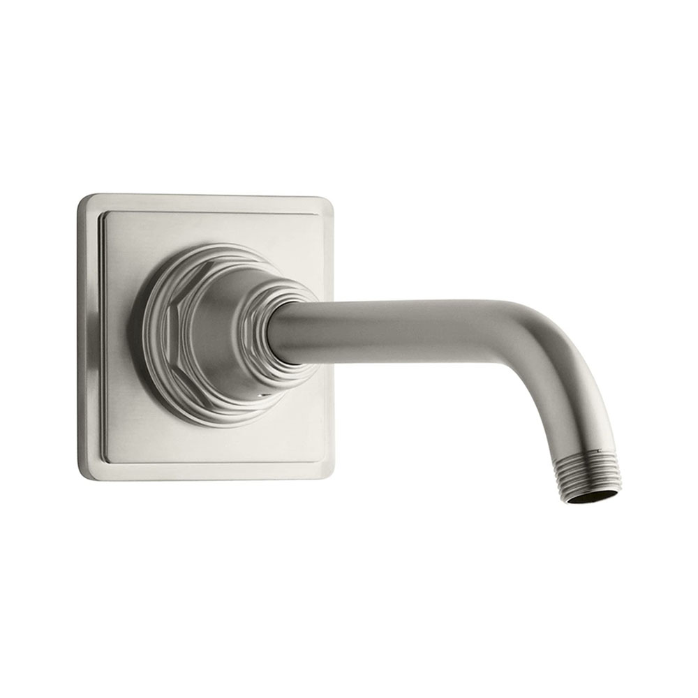 Kohler K-13136-SN Pinstripe Showerarm and Flange Vibrant Polished Nickel