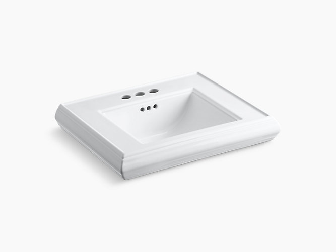KOHLER  K-2239-4-0 Memoirs Pedestal/Console sink 4