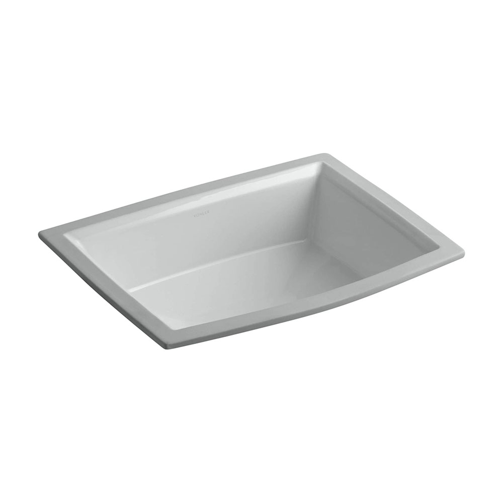 KOHLER  K-2355-95 Archer Undercounter Lavatory Ice Grey