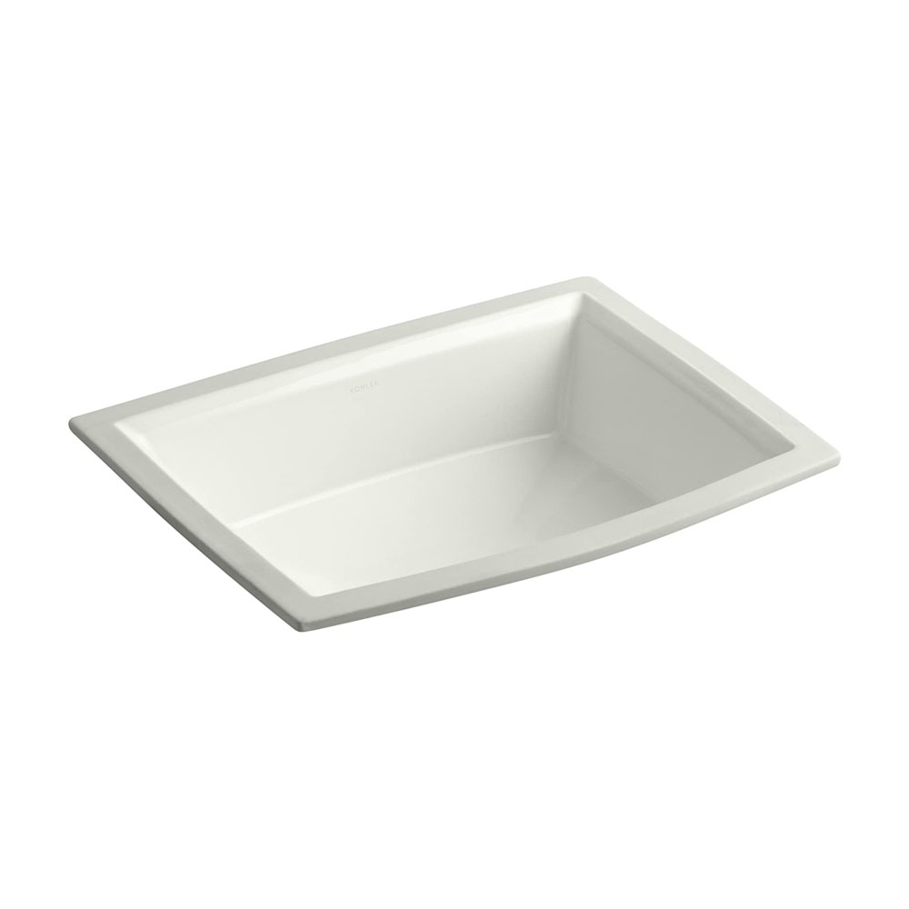 KOHLER  K-2355-0 Archer Undermount Bathroom Sink White