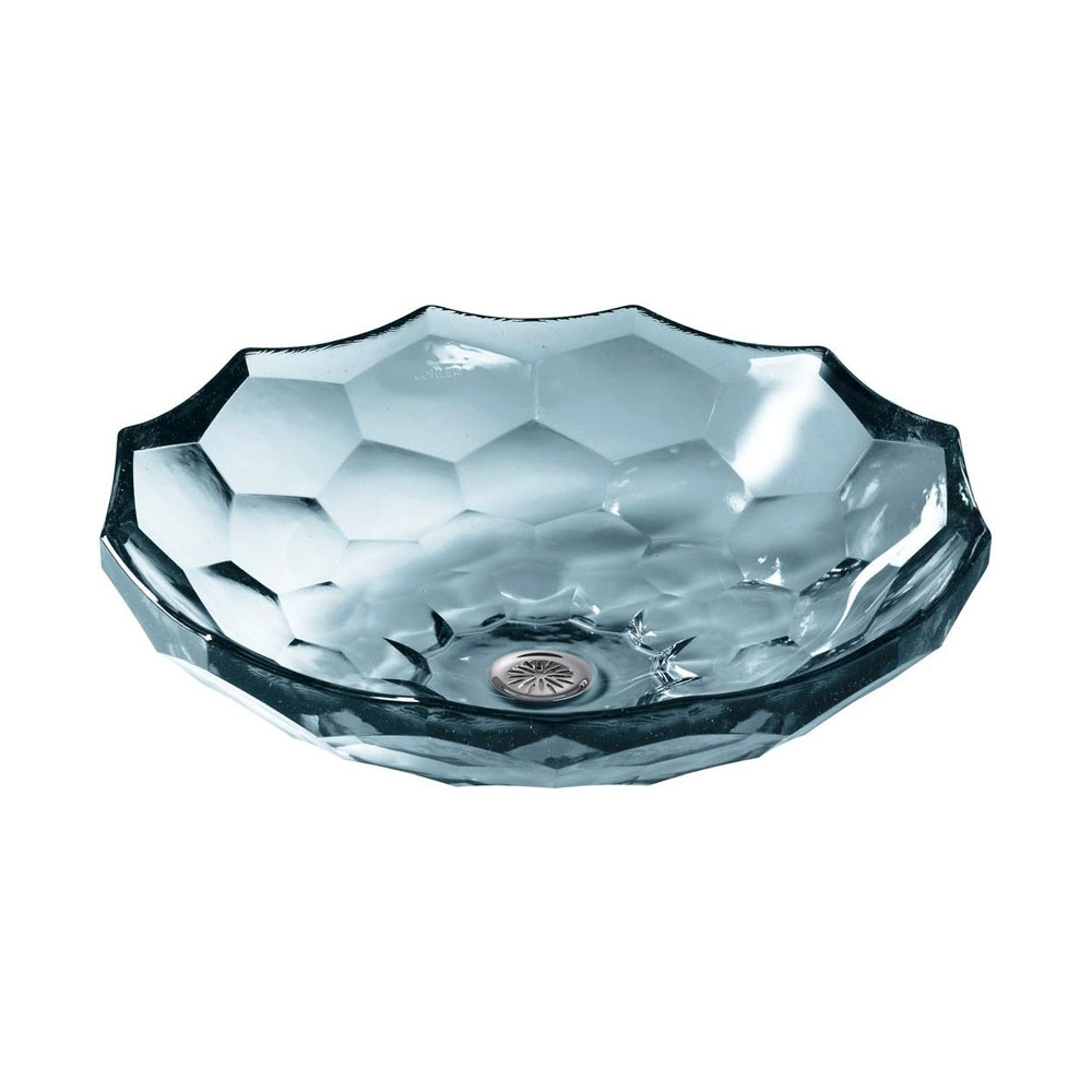 KOHLER  K-2373-TG1 Brioletteâ„¢  Vessel faceted glass bathroom s