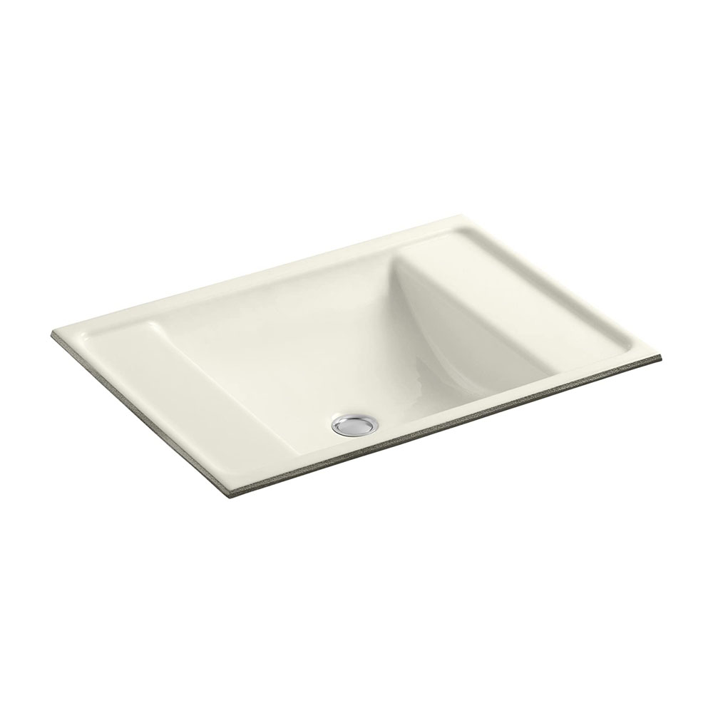 Standard Plumbing Supply Product Kohler K 2838 96 Ledges Undermount Bathroom Sink Biscuit