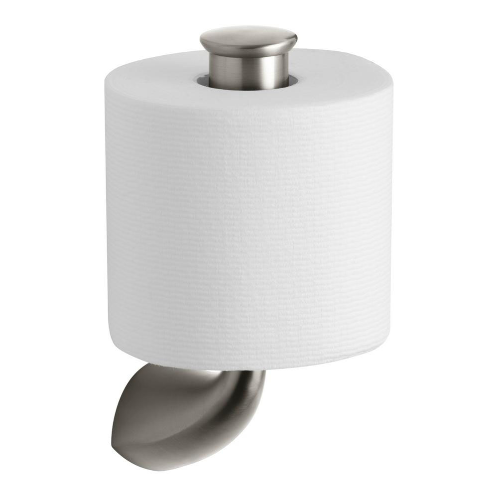 Kohler K-37056-BN Alteo Vertical Tissue Holder Brushed Nickel
