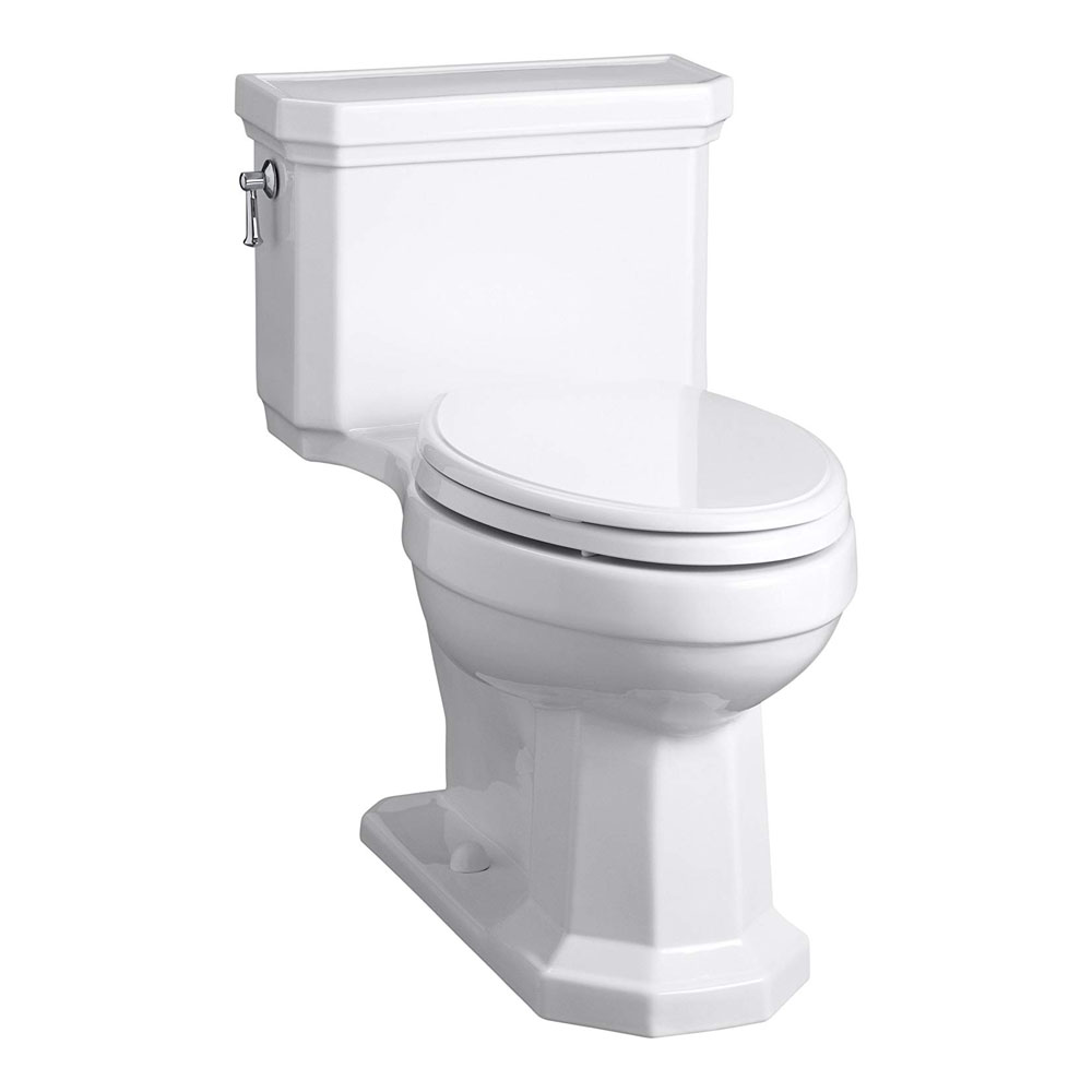 KOHLER  K-3940-0 Kathryn Comfort Height 1-Pc Compact 1.28 Toilet