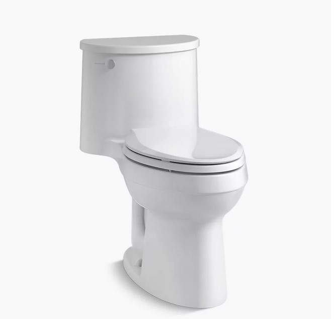 KOHLER  K-3946-0 Adair Comfort Height 1-Pc El 1.28 GPF Toilet