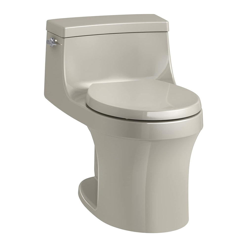 KOHLER  K-4007-47 San Souci® One Piece Round Front 1.28 GPF Toilet