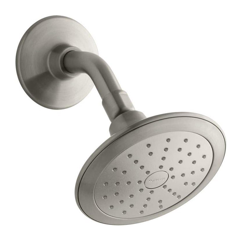 Kohler K-45123-BN Alteo Wall-mounted Single-function Katalyst Spray Showerhead Vibrant Brushed Nickel