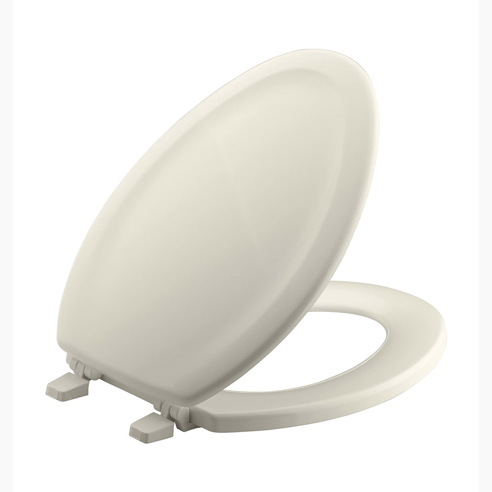 KOHLER  K-4647-0 Stonewood Elongated Toilet Seat with Color-m