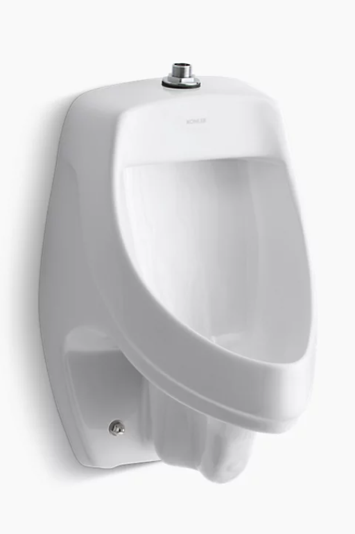 KOHLER  K-5016-ER-0 Dexter Wall-mounted 1/2 GPF Siphon-jet Ur