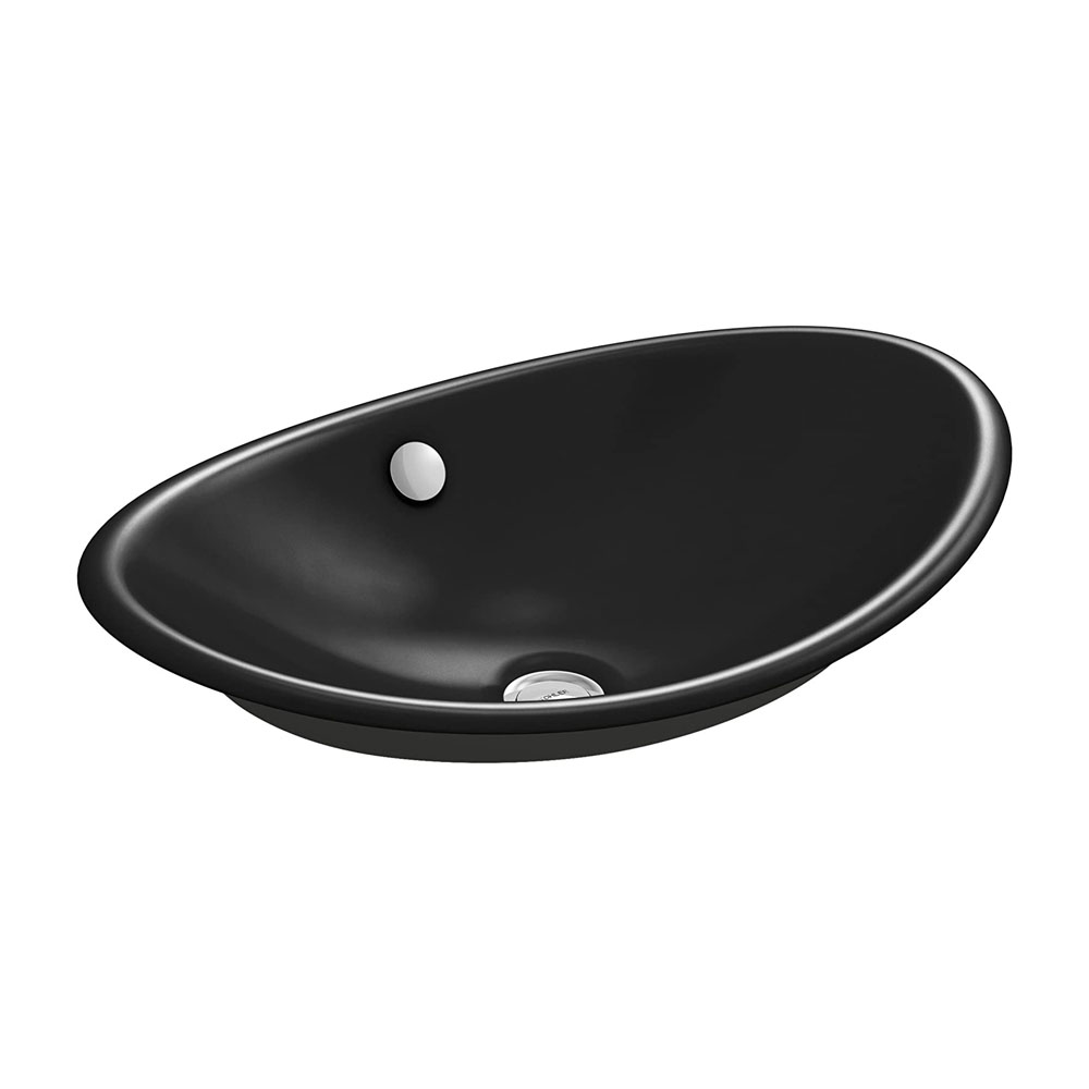 KOHLER  K-5403-P5-K4 Iron PlainsÂ®  Wading PoolÂ® oval bathroom