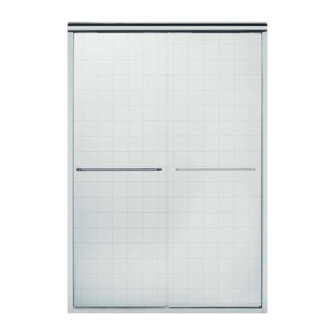 STERLING K-5475-48S-G05 5475-48S-G05 Finesse Frameless By-Pass Shower Door, S