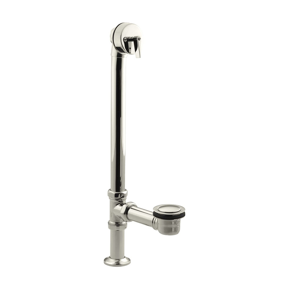 Kohler K-7159-SN Vintage Pop-up Bathtub Drain Vibrant Polished Nickel