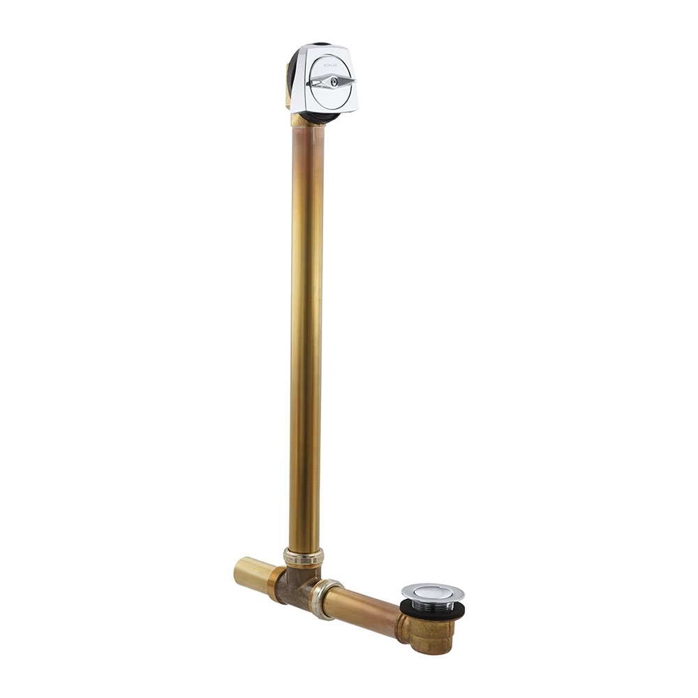 Kohler K-7166-AF-CP ClearFlo Above-floor Installation 1-1/2