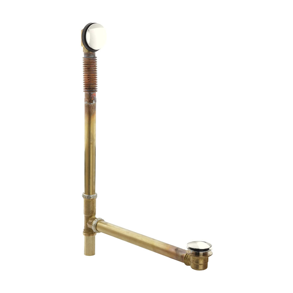 Kohler K-7265-SN Clearflo Brass Toe-tap Drain for 20