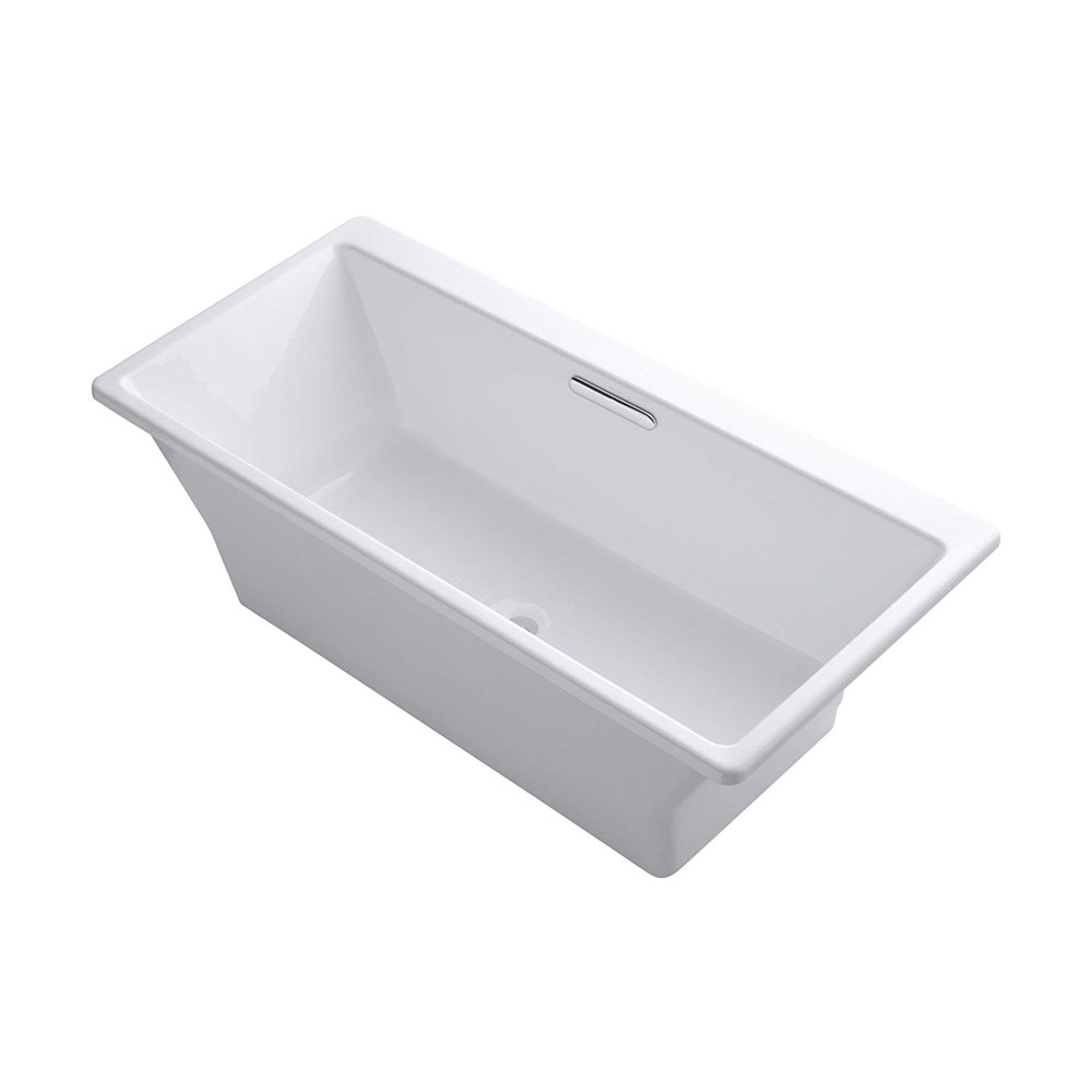 KOHLER  K-819-F62-0 Reve 5.5 Ft. Freestanding Bath with Brill