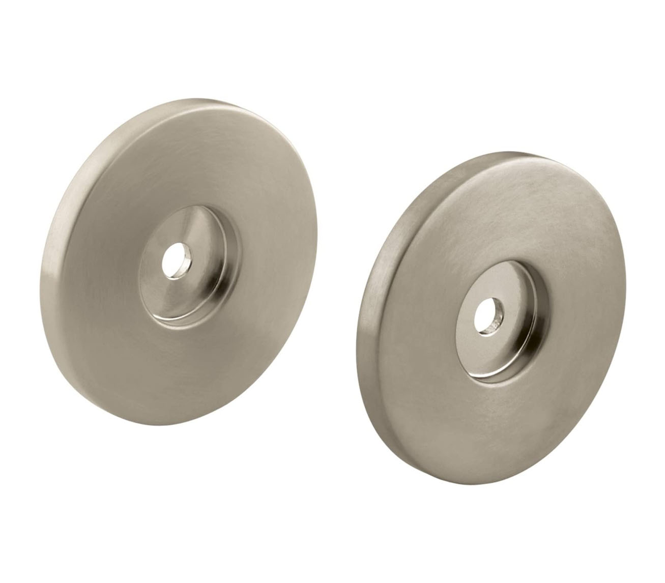 Stillness Slidebar Escutcheons Brushed Nickel