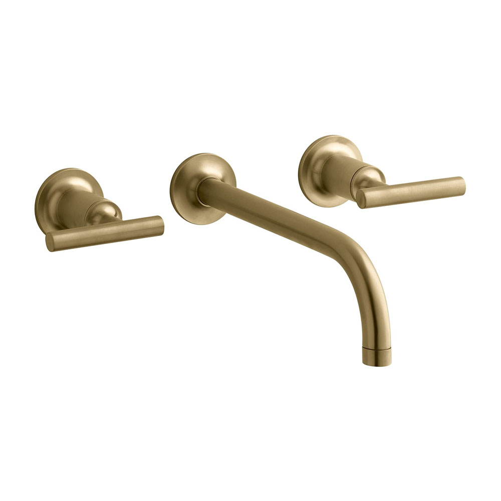 Standard Plumbing Supply Product Kohler Purist® KT144144BGD WallMount Bathroom Sink