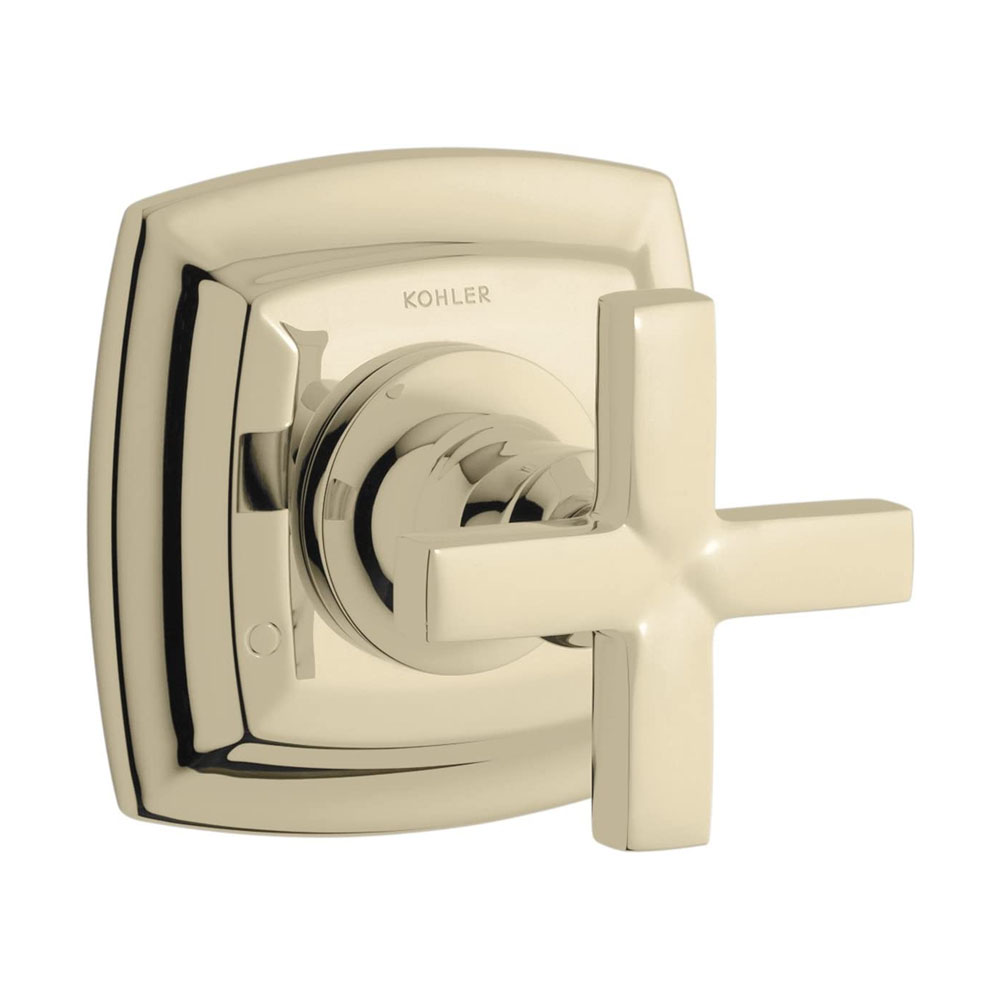 Kohler Margaux® K-T16242-3-BN Valve trim with cross handle for transfer valve, requires valve Vibrant Brushed Nickel