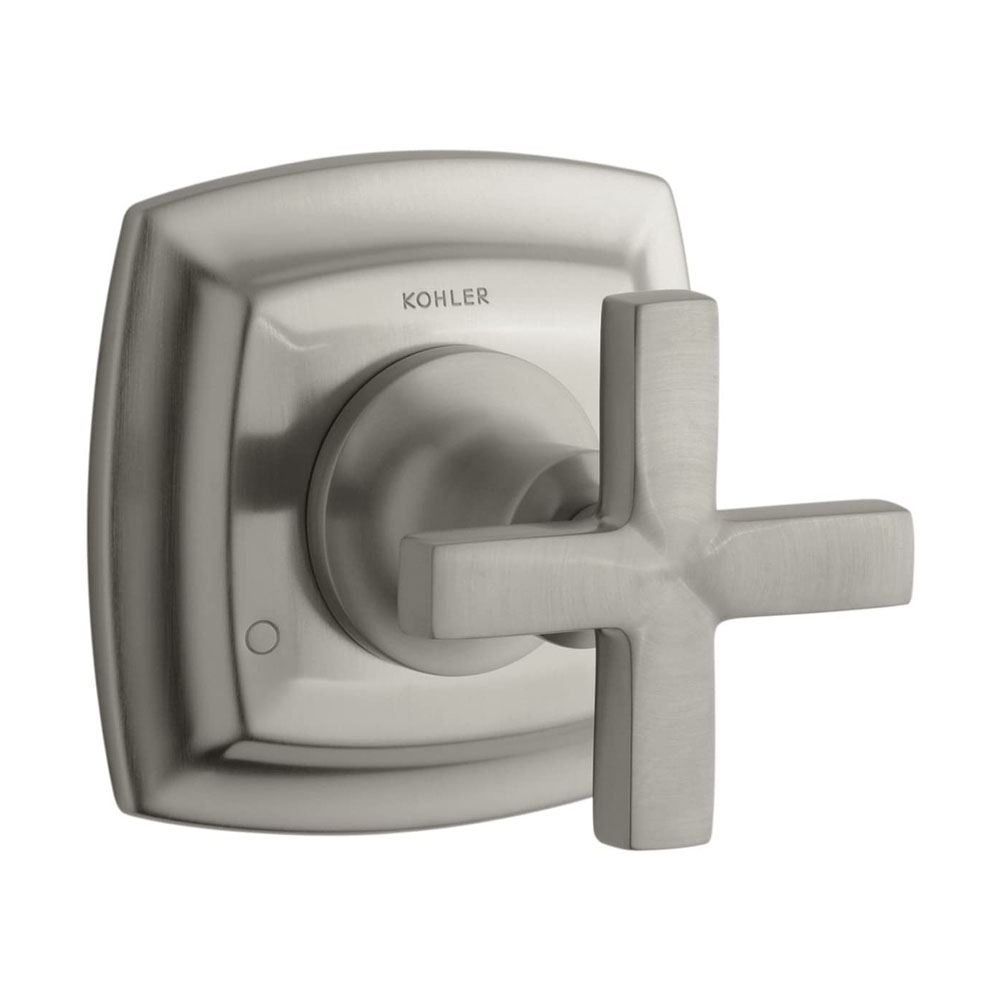 Kohler Margaux® K-T16242-3-AF Valve trim with cross handle for transfer valve, requires valve Vibrant French Gold