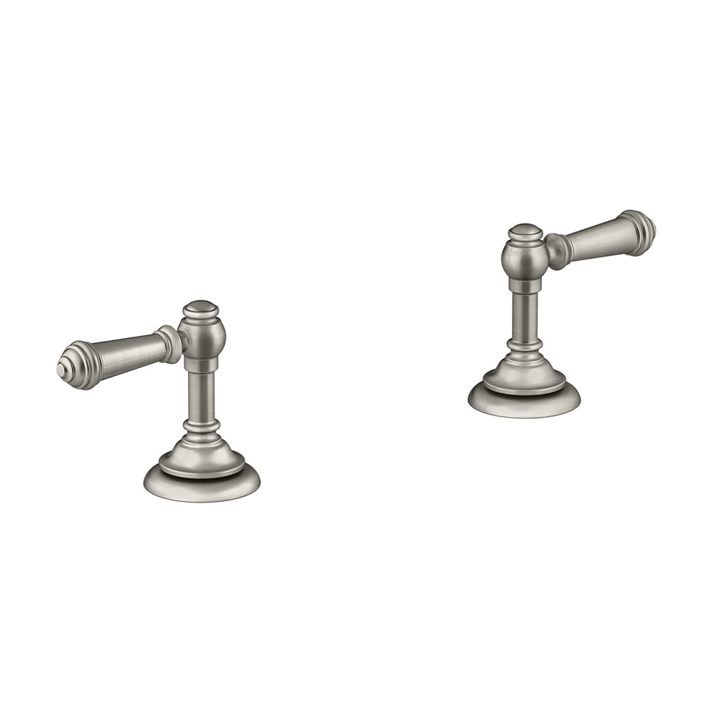 Kohler K-T98071-4 Artifacts Deck Mount Bath Lever Handle Trim, Brushed Nickel Finish