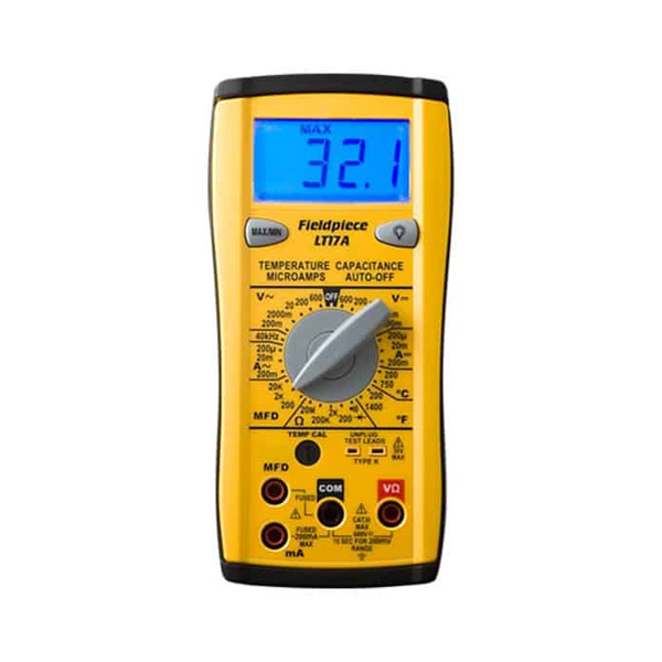 Fieldpiece LT17A Classic Style Digital Multimeter with Temperature