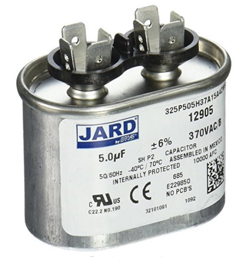 CAPACITOR OVAL 370 V 5 MFD