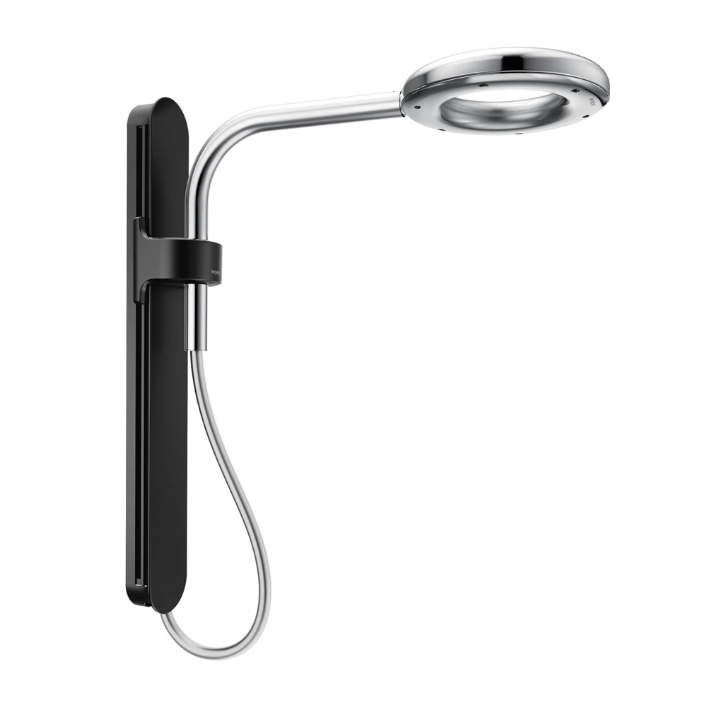 Moen Nebia Matte black/chrome one-function 7.9