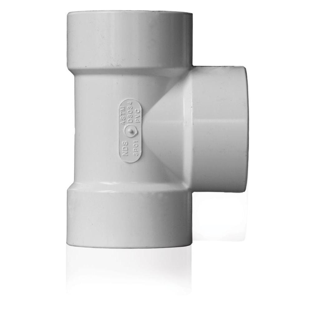 4 PVC SEWER STRAIGHT TEE