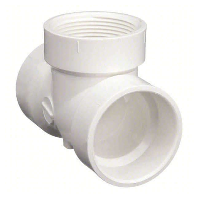 4 PVC SEWER CLEAN-OUT TEE