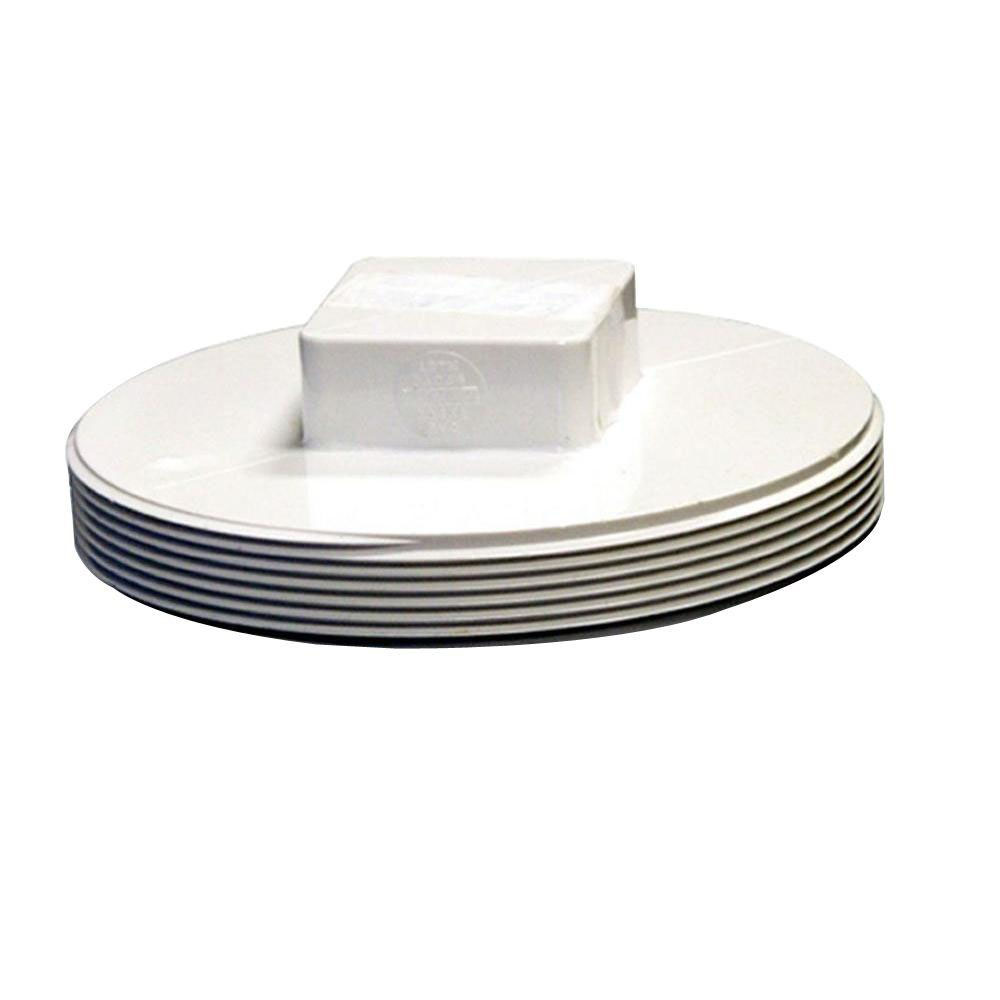 6 PVC THREADED PLUG