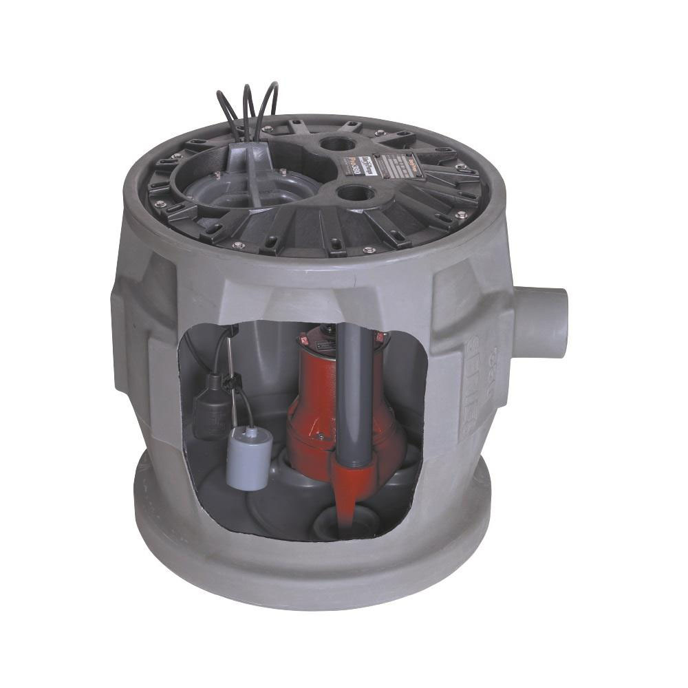 P382LE41 4/10 Horsepower Simplex Sewage Systems