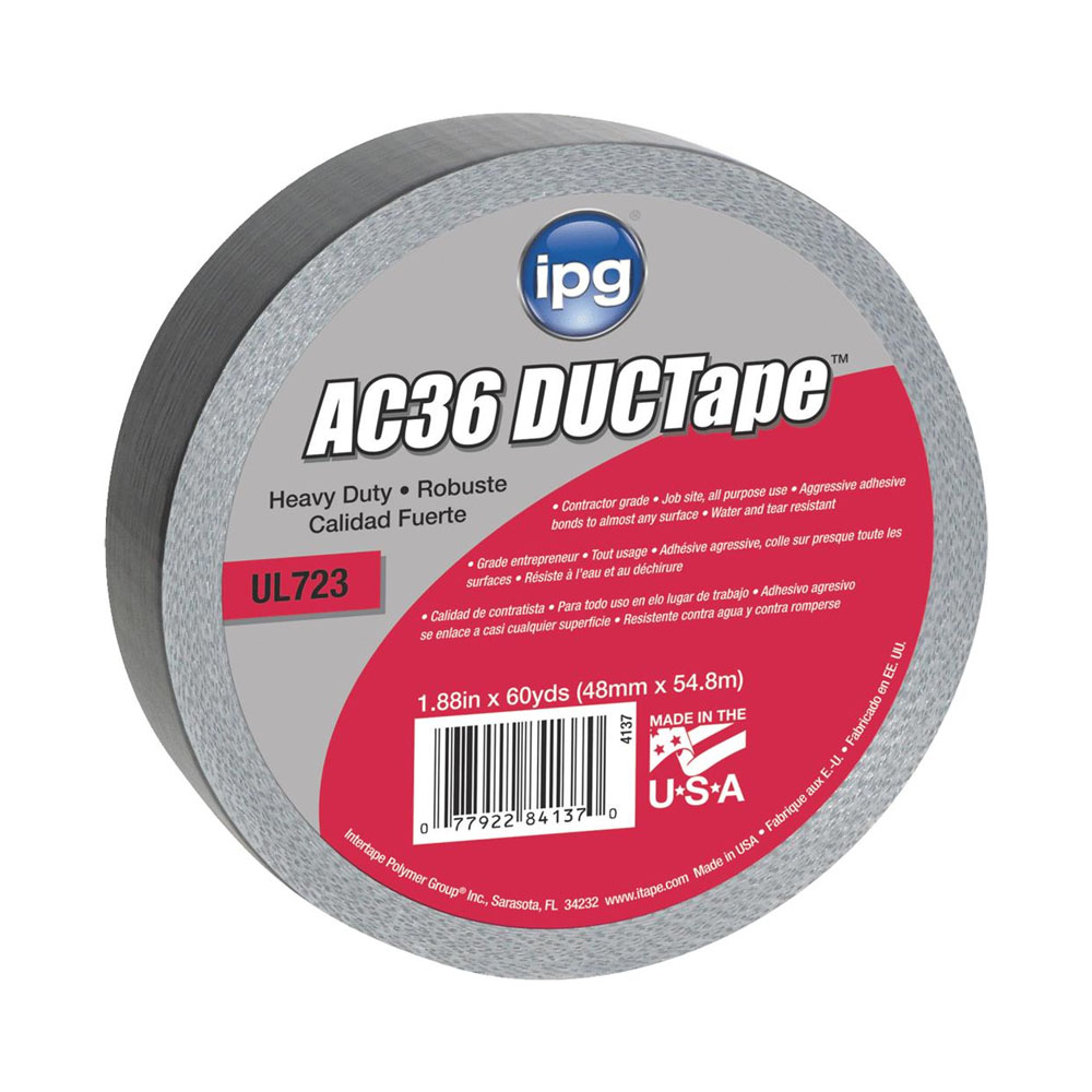 2X60 DUCT TAPE BLACK