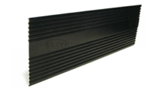 1/8X5.5X16 BLACK ANODIZED