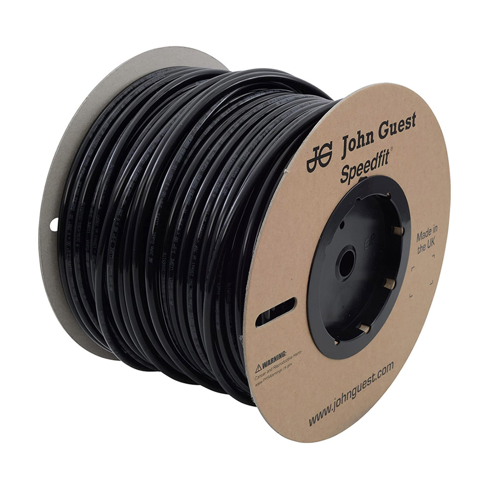 3/8 500 BLACK ROLL POLY TUBIN