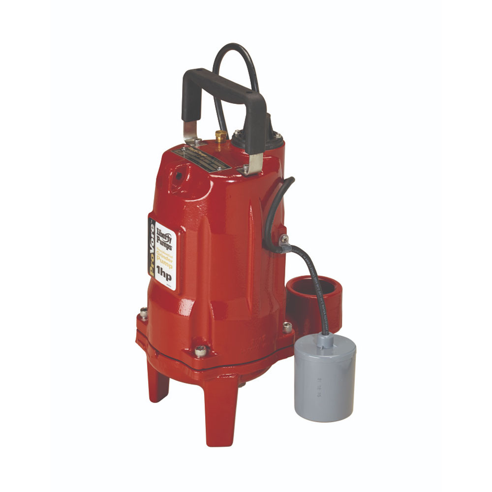 Liberty Pumps PRG101A ProVore PRG Series Automatic Residential Grinder Pump, 1  HP, 115-volt