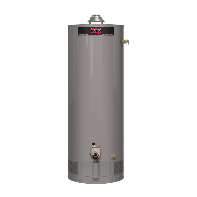 RUUD PRO 40 GAL NG 6YR HEATER