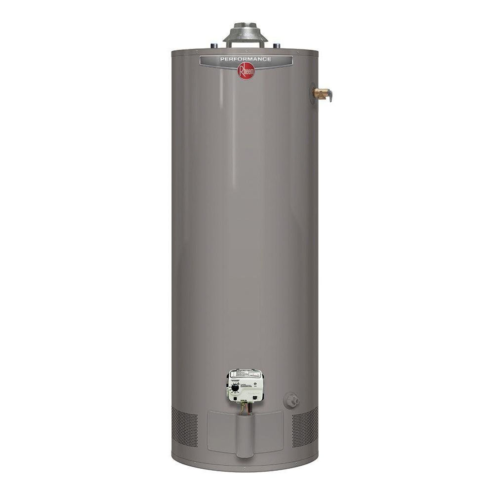 RHEEM 40 GAL NG ULN 8YR HEATE