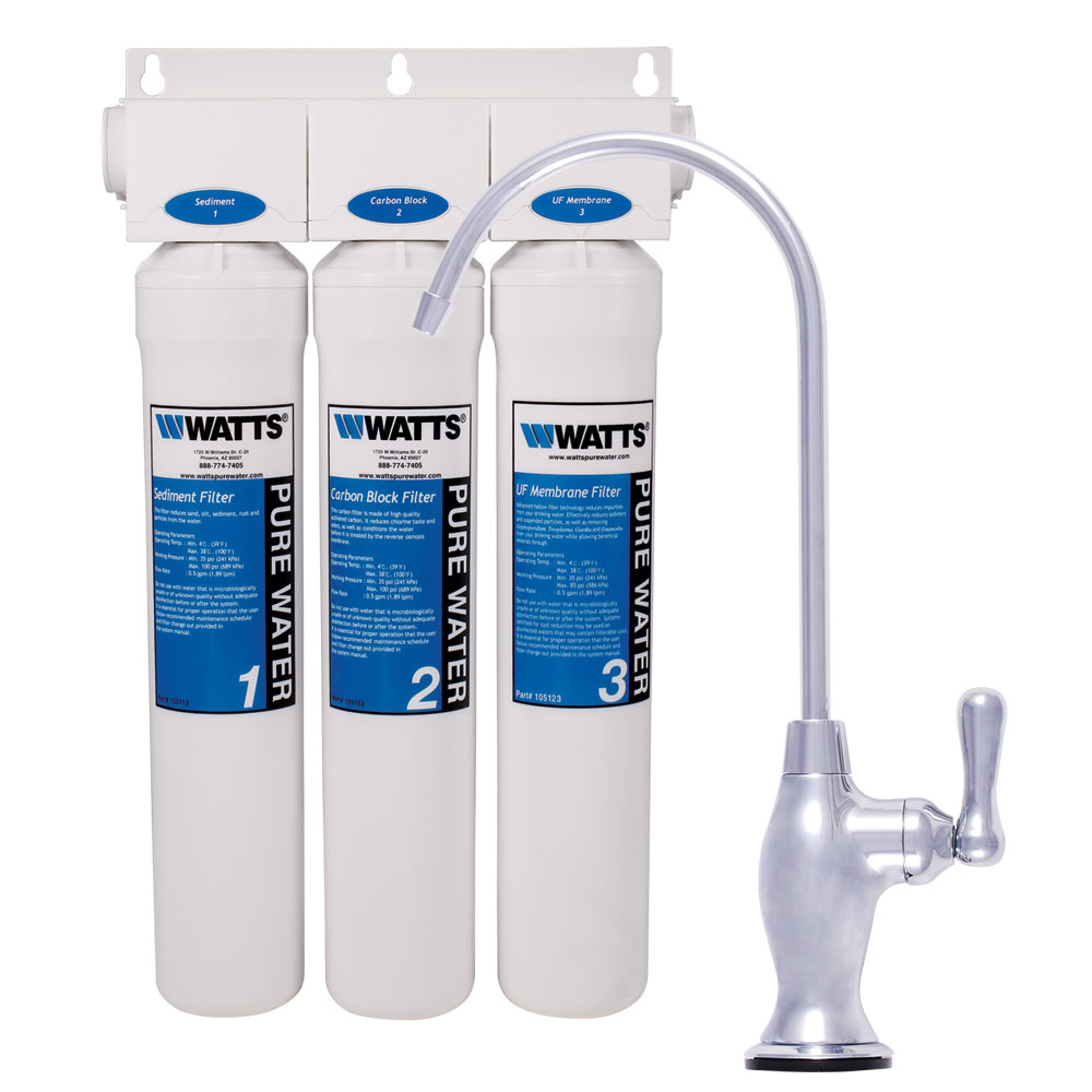 Three Stage Kwik-Change Uf Membrane Filtration System