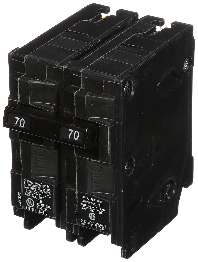 BRKR 70A 2P 120/240V 10KA QP