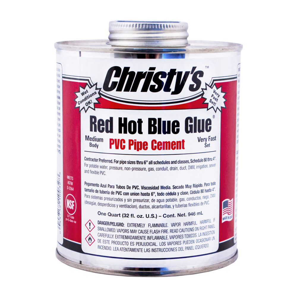32OZ QUART RED HOT BLUE GLUE