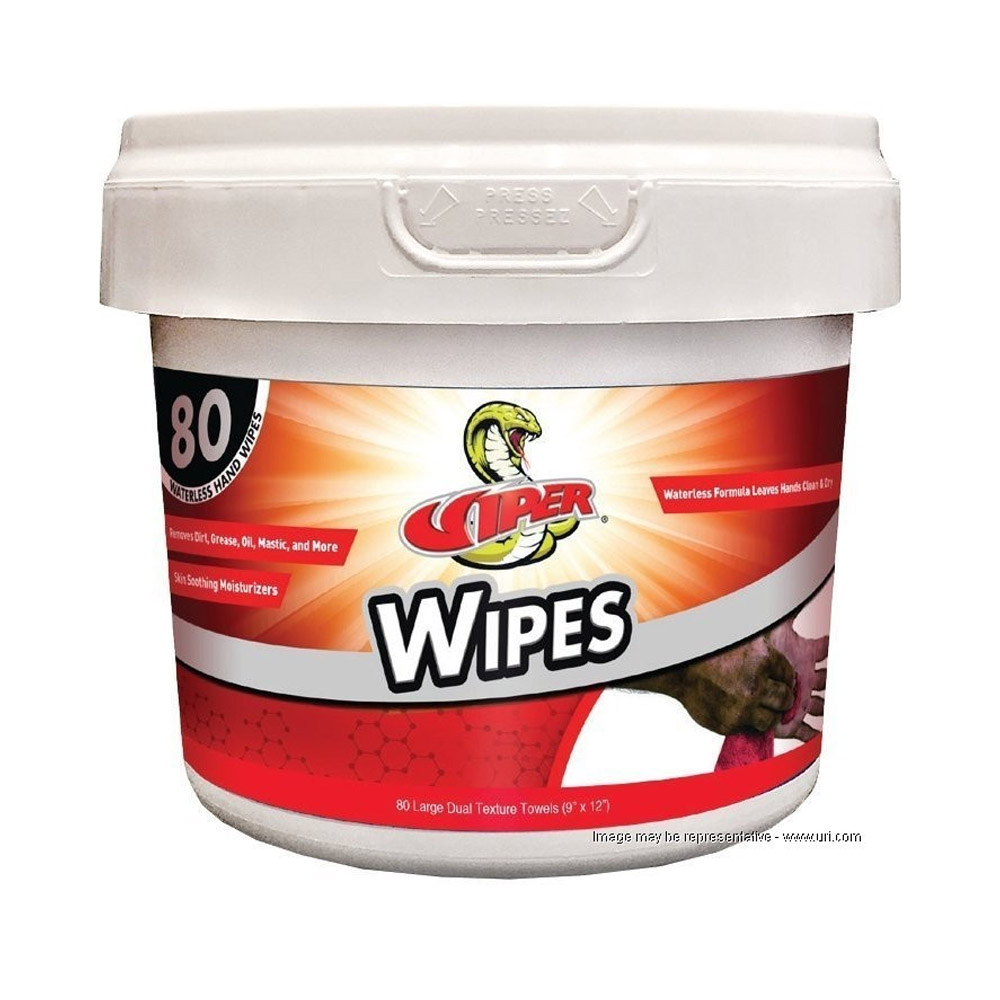 VIPER HAND WIPES 80 CT
