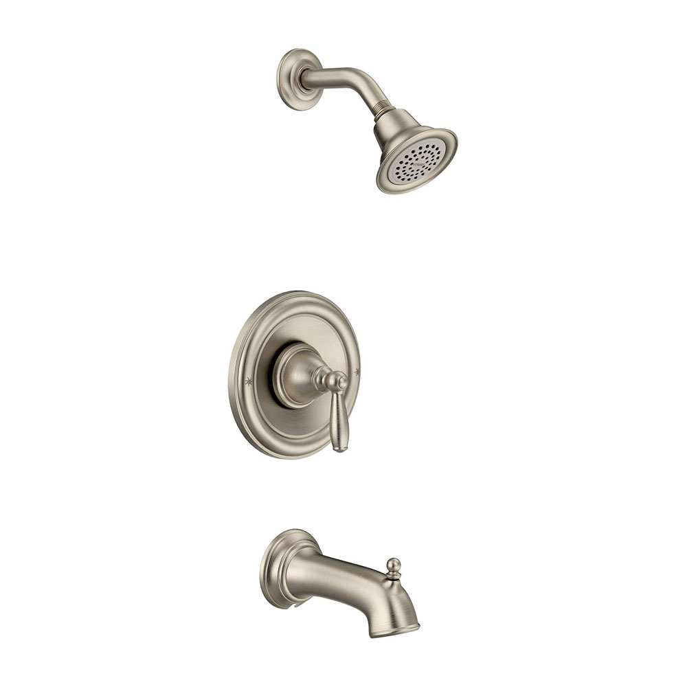 Moen Brantford Brushed nickel Posi-Temp(R) tub/shower